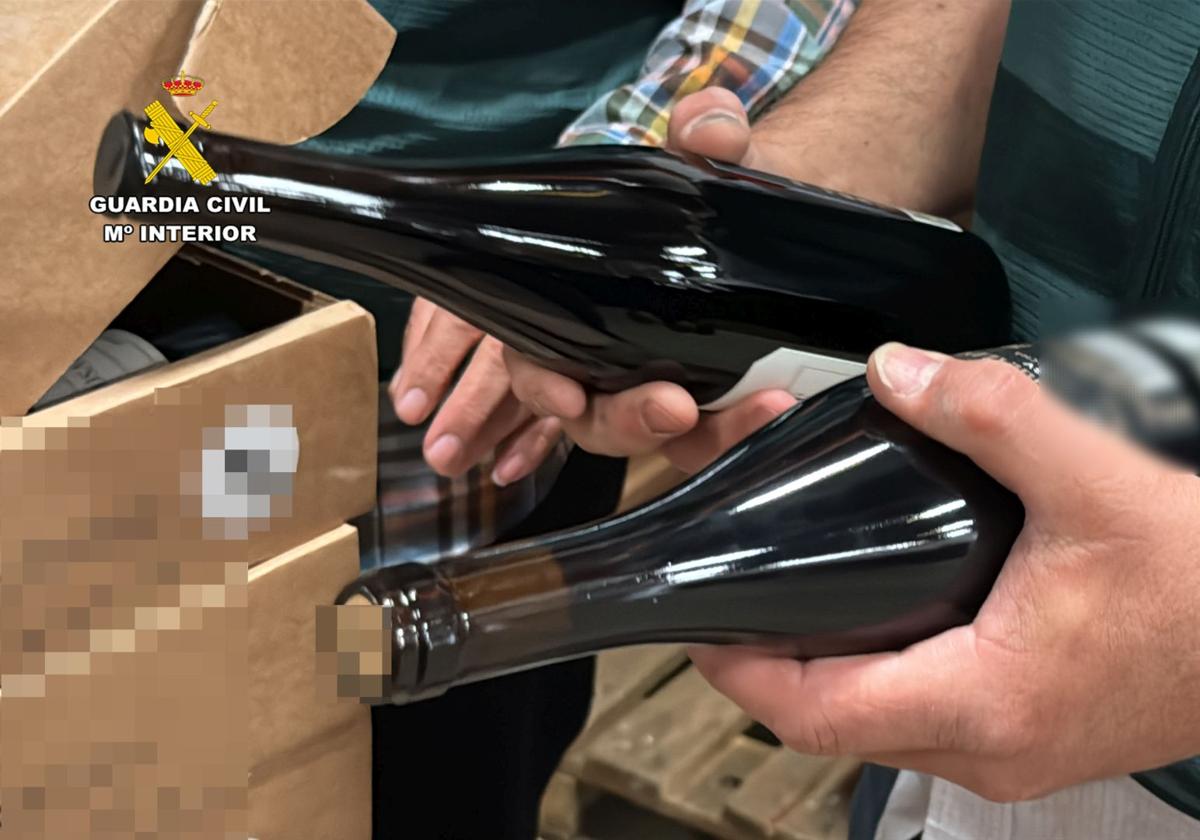 Investigados dos hombres por la comercialización de vino de Rioja reetiquetado