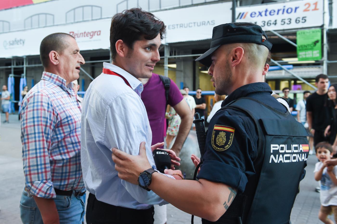 El periodista Vito Quiles. - Europa Press