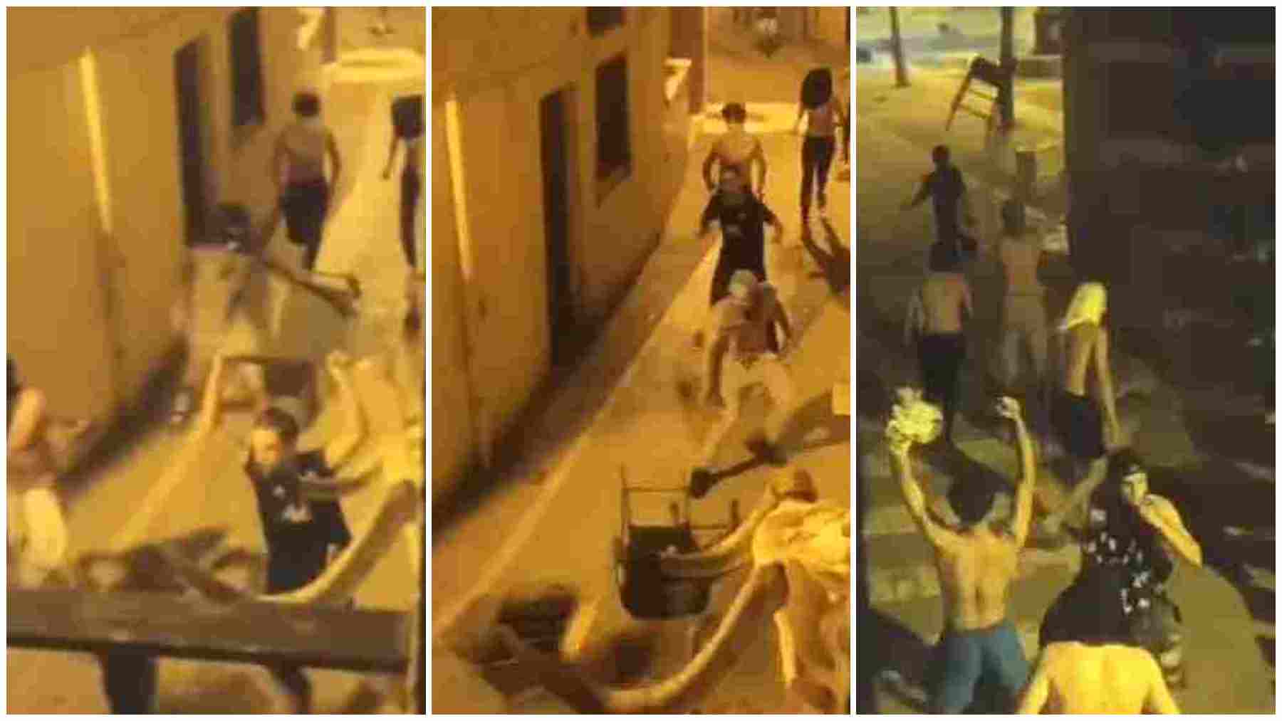 Identifican y llevan al juzgado a los menas que sembraron el caos en Marcilla y Chivite trajo a Pamplona