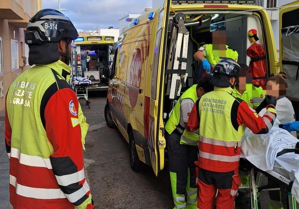 Un menor cae desde un primer piso en Arrecife, Lanzarote