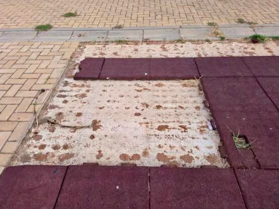 Actos vandálicos en Ayamonte. Fuente: Ayto. Ayamonte