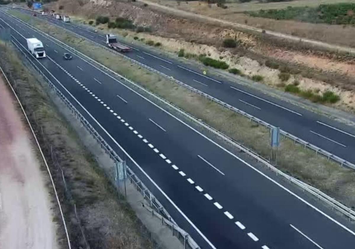Una niña herida en un accidente múltiple en Burgos