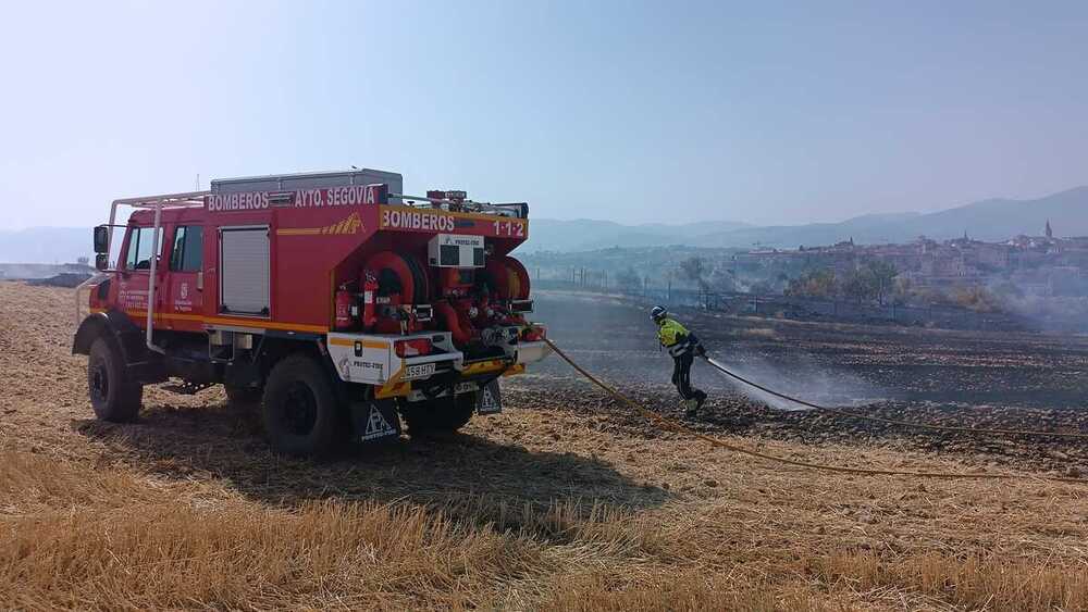 Controlado el incendio registrado en la proximidad del Parral