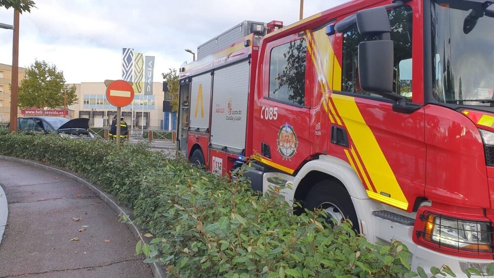 Declarado un nuevo incendio en Santovenia de Pisuerga