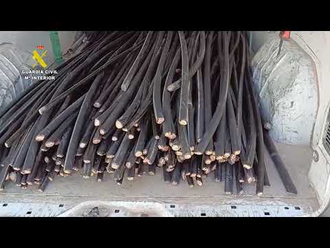 Desarticulado un grupo delictivo que sustra&iacute;a cable de cobre en la Regi&oacute;n y Albacete