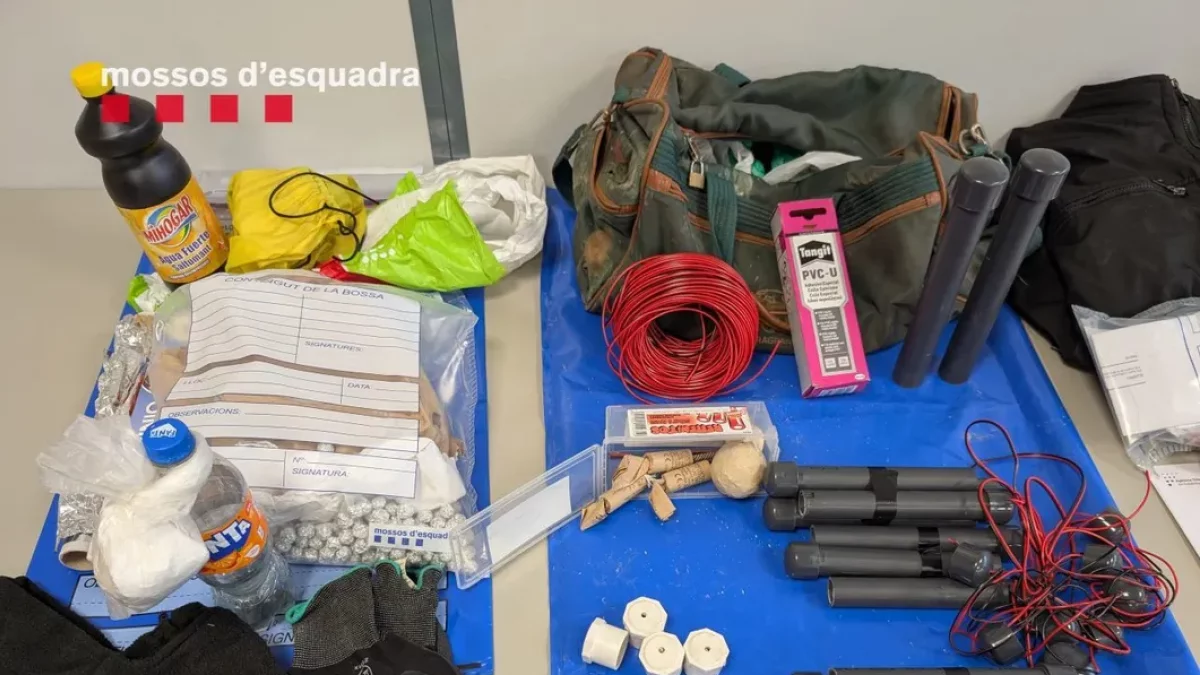 Detenido por fabricar y colocar dos artefactos explosivos en La Seu