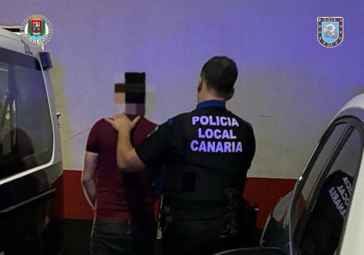 Detenido tras presuntamente agredir a una mujer en la vía pública, en el barrio de Guanarterme