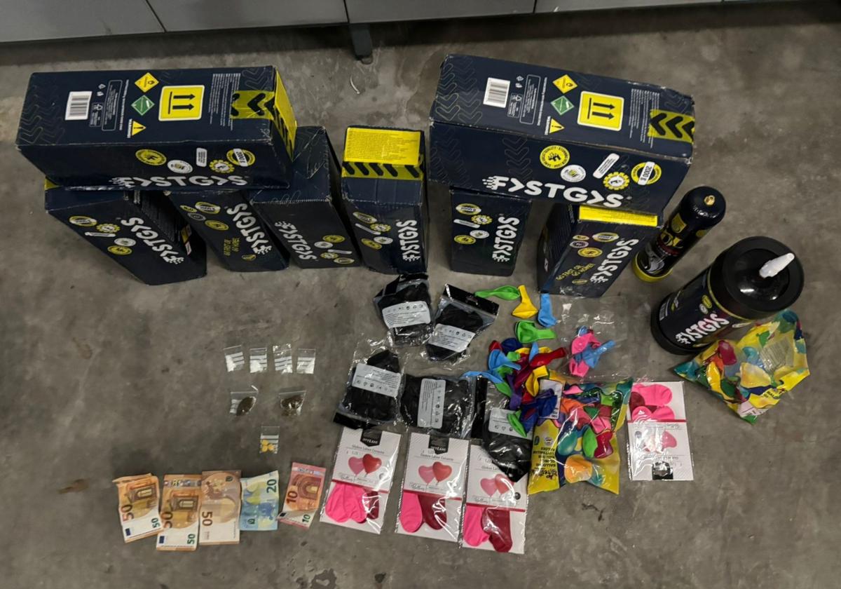Investigado en Mijas tras ser detectado cuando vendía bombonas de gas de la risa