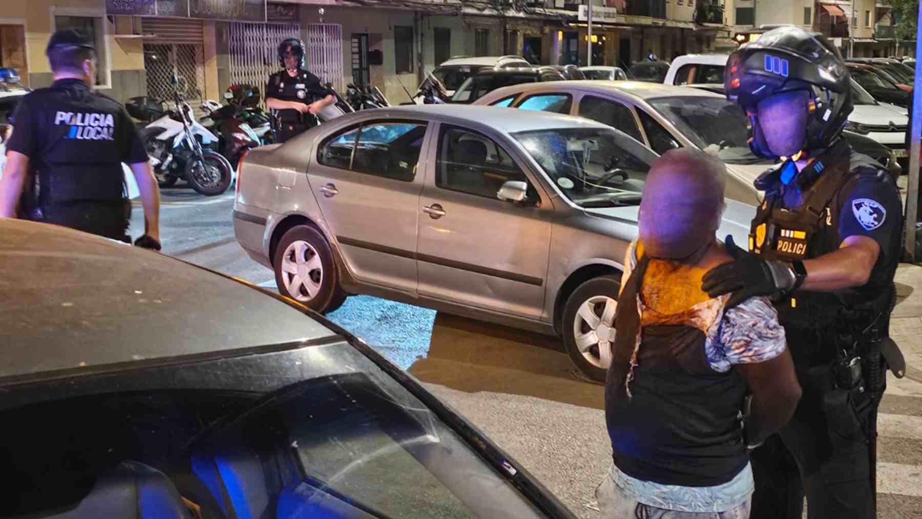 Detenidos dos hombres por lesiones graves tras pelea en bar de Son Gotleu