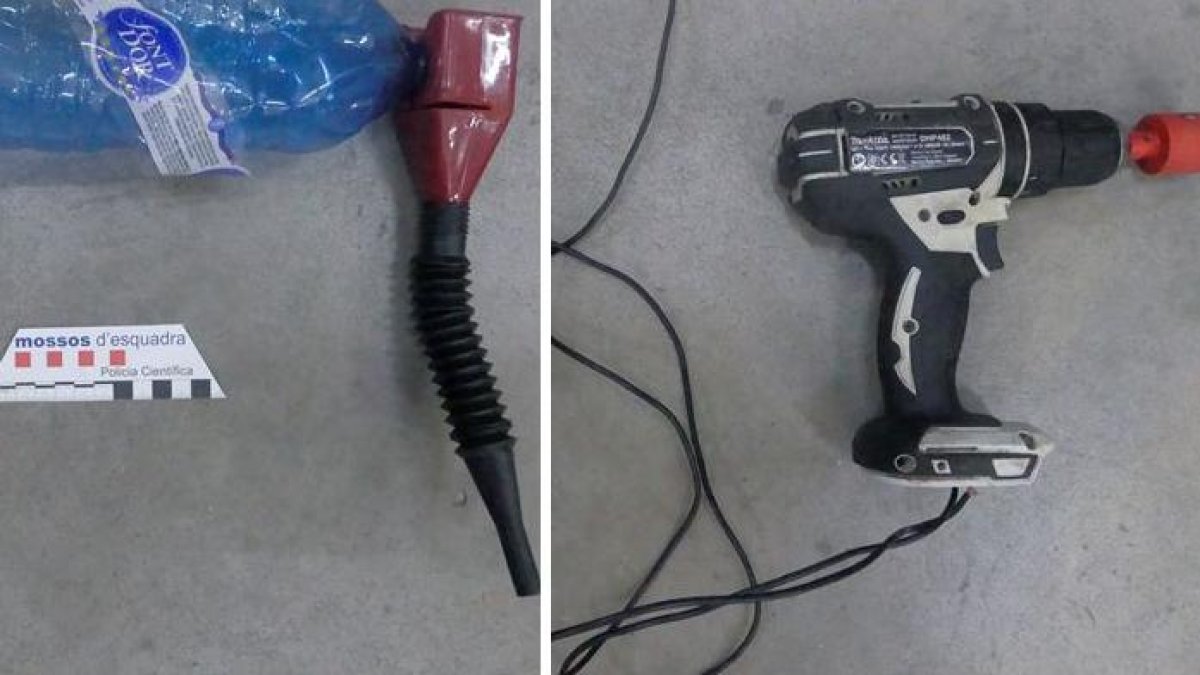 Detenidos dos hombres por robos de carburante en vehículos en Mollerussa
