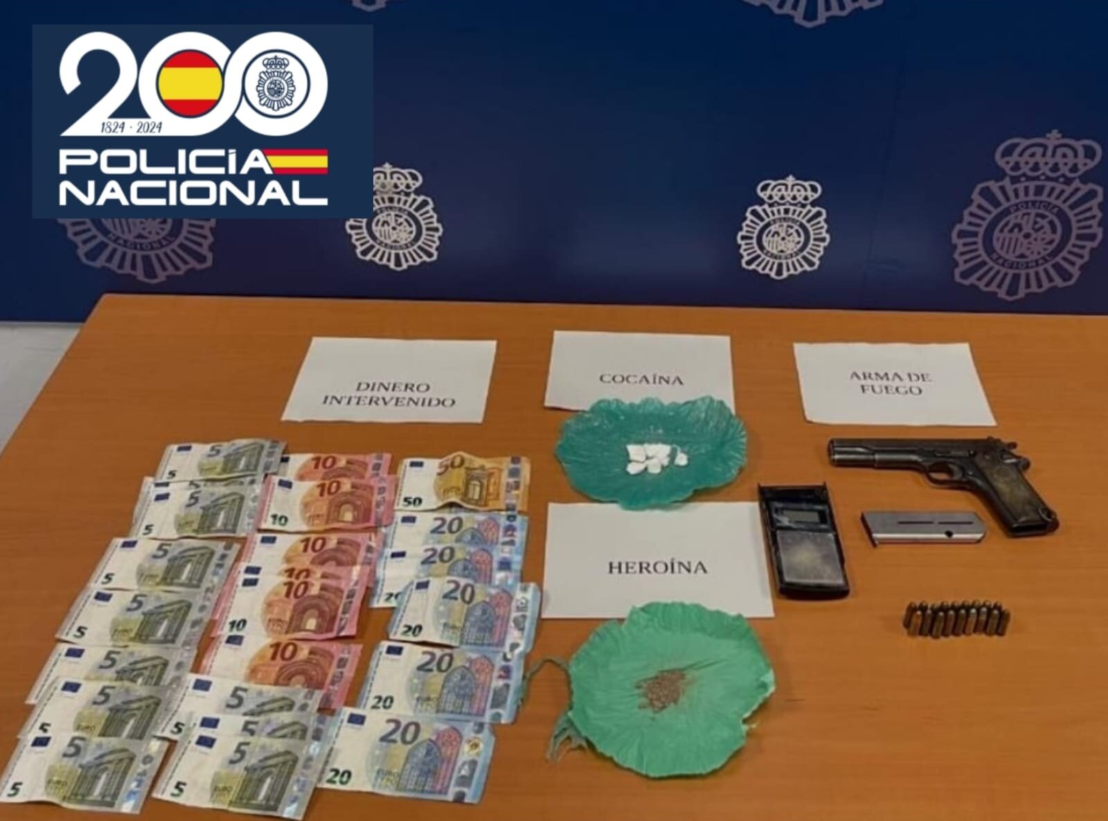 Dos detenidos en la desarticulación de un punto de venta de drogas