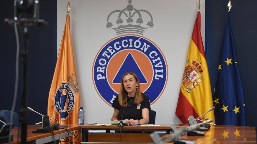 Protección Civil señala una "evolución muy favorable" de la situación de los 7 incendios activos