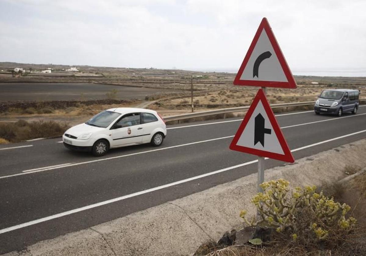 Hombre de 63 años resulta gravemente herido en un accidente de tráfico en Haría