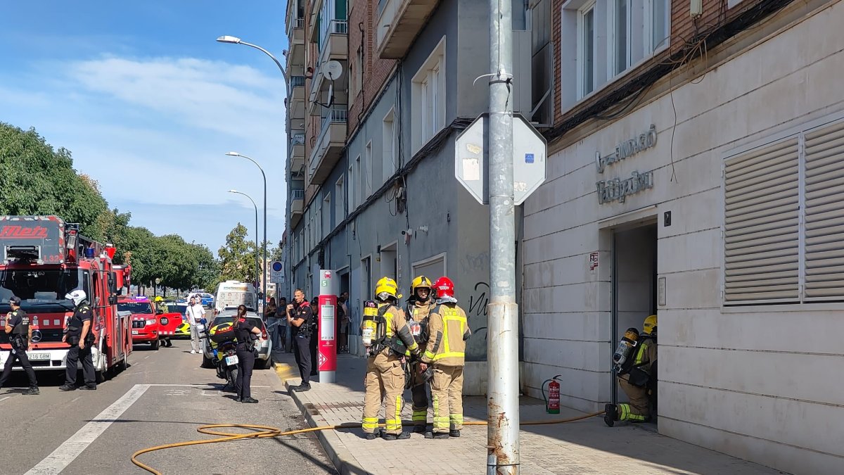 Susto en la Fundació Vallpalou de Lleida por un pequeño incendio