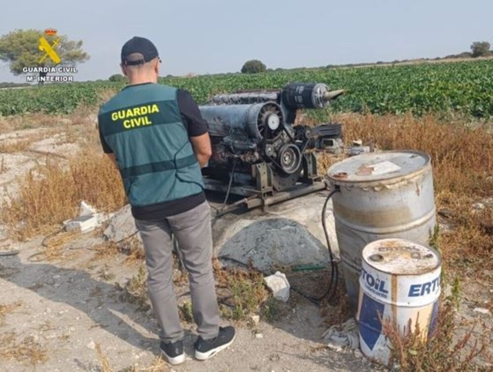 Dos detenidos por robos en explotaciones agrícolas en Cabezón