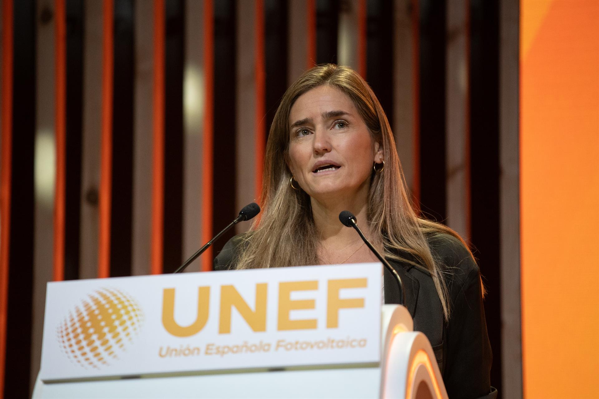 La ministra Aagesen cifra en 14 los incendios activos en España y apunta al origen intencionado de algunos