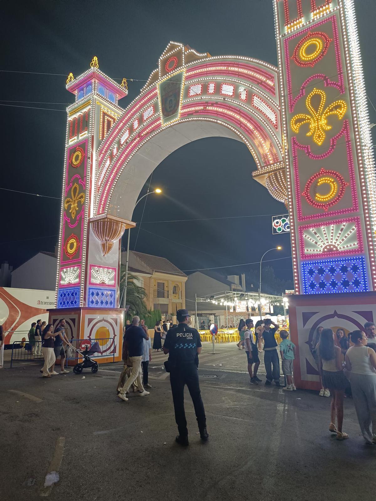 La Policía Local de Ciudad Real informa de una primera noche de Feria tranquila, pero con detenciones por delitos de tráfico