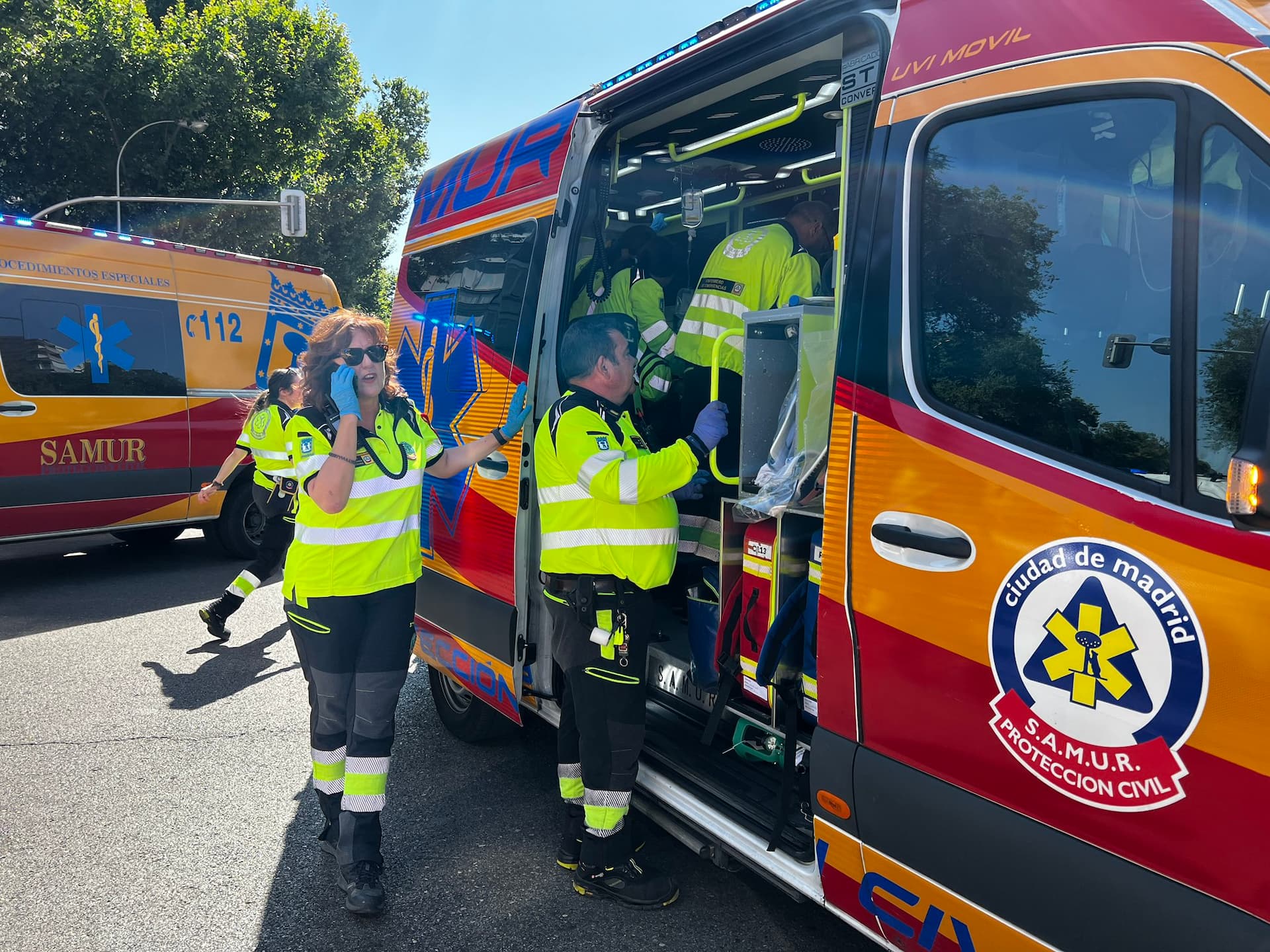 Muere una mujer atropellada en Madrid mientras sacaba enseres de su maletero