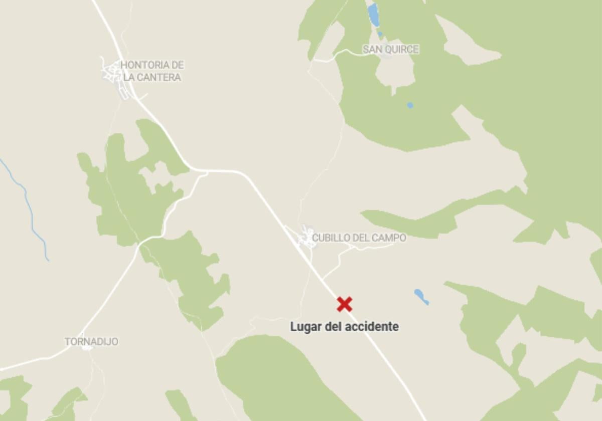Herida tras salirse de la vía de madrugada en Burgos
