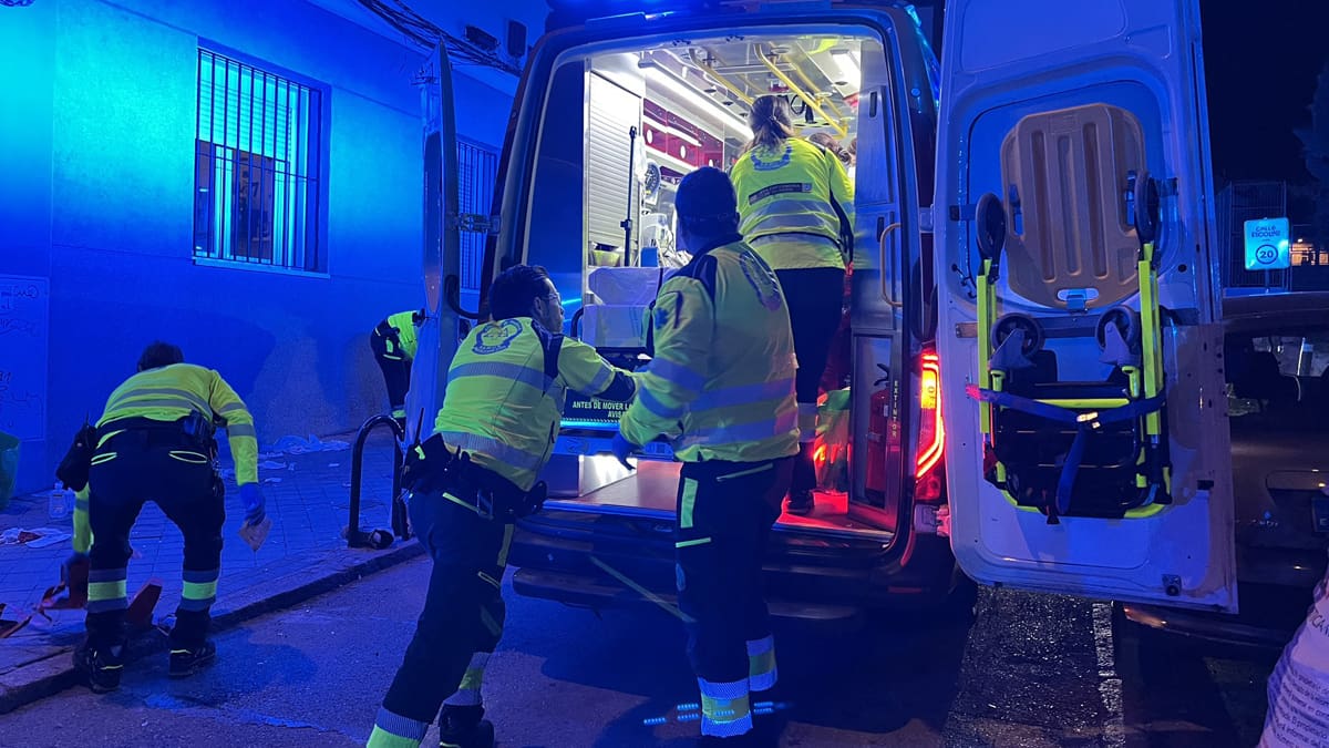 Dos heridos muy graves en Madrid y en Aranjuez tras accidentes