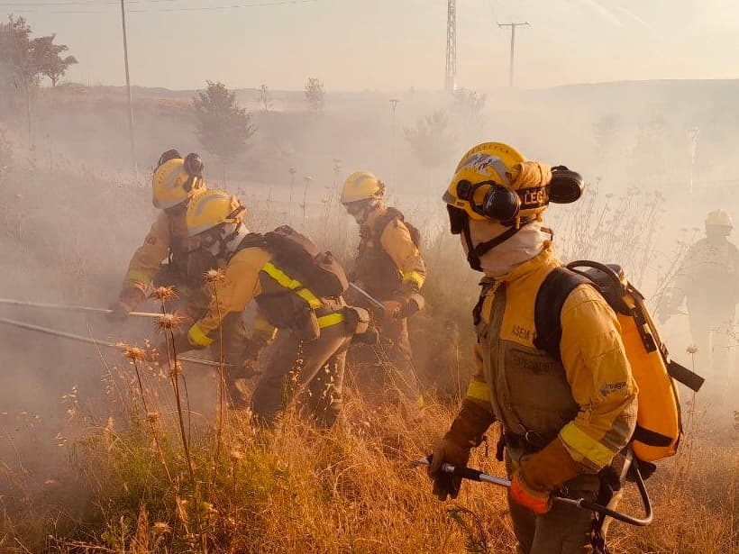Controlado en una hora un nuevo incendio en Tres Cantos