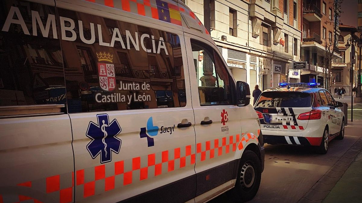 Dos personas resultan heridas en un accidente de tráfico en León: un hombre y una mujer con dolor en el cuello.