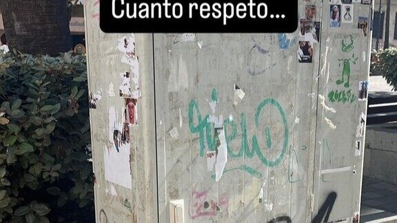 Destrozan el improvisado icono mariano de la Magna en la Plaza de las Monjas