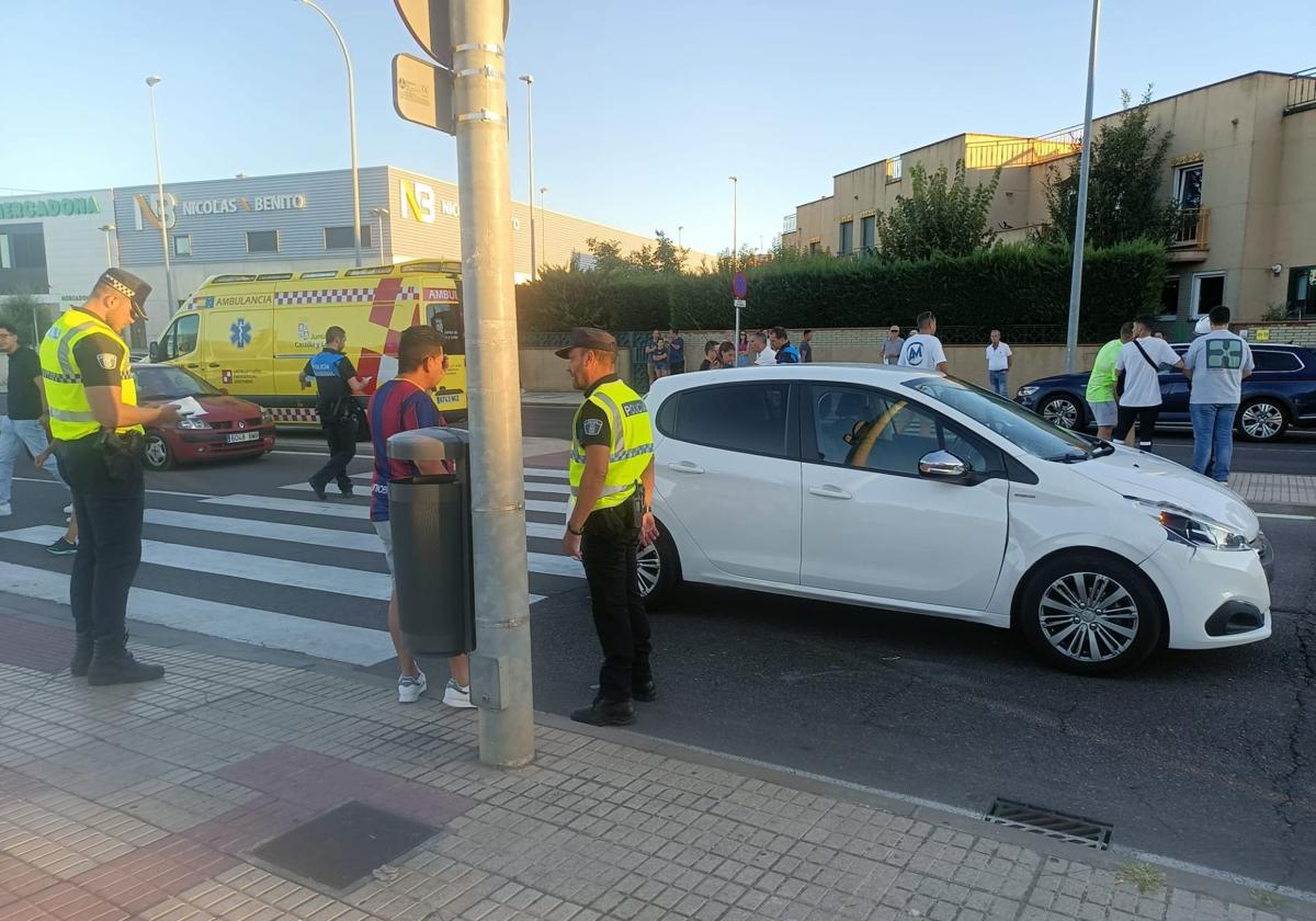 Atropello con tres heridos en Salamanca, uno de ellos un niño de dos años