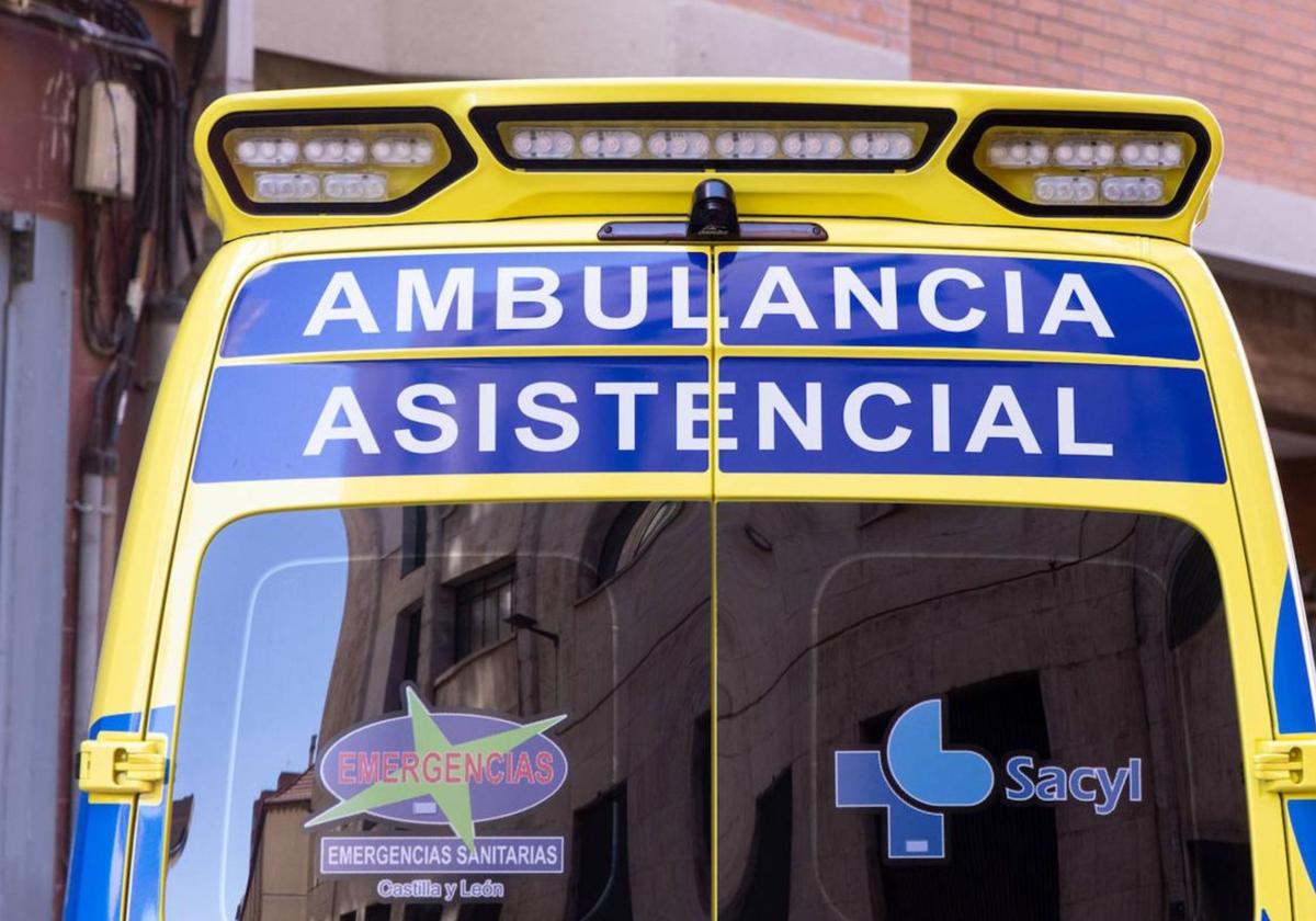 Herida la pasajera de un autobús tras un accidente en Burgos