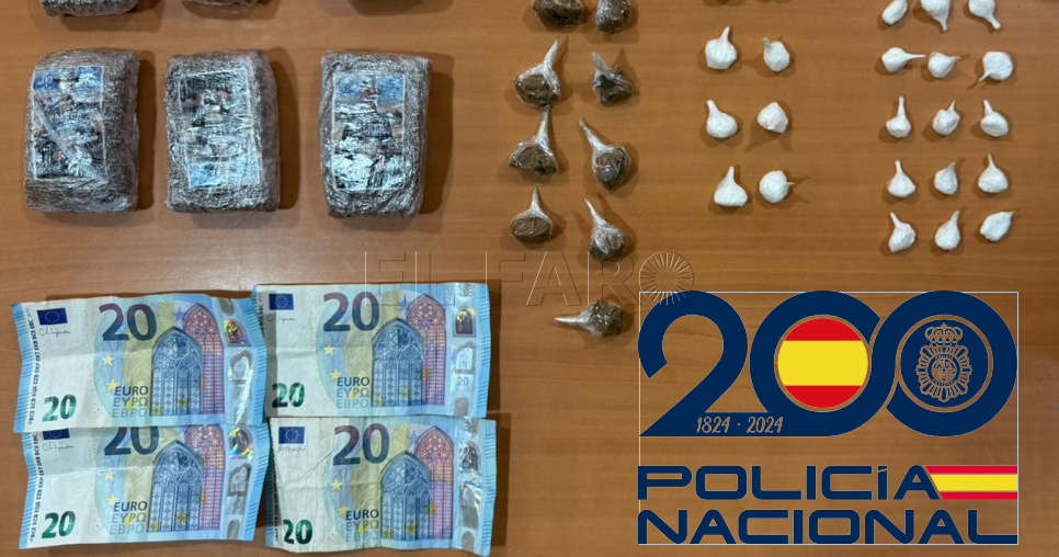 Desarticulados dos puntos de venta de droga en Melilla en operaciones policiales «Hércules» y «Damas»