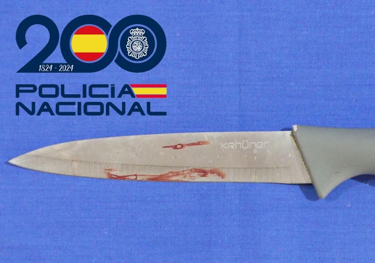Descubren arma blanca de 23 centímetros en el baño de un bar tras una pelea en Salamanca