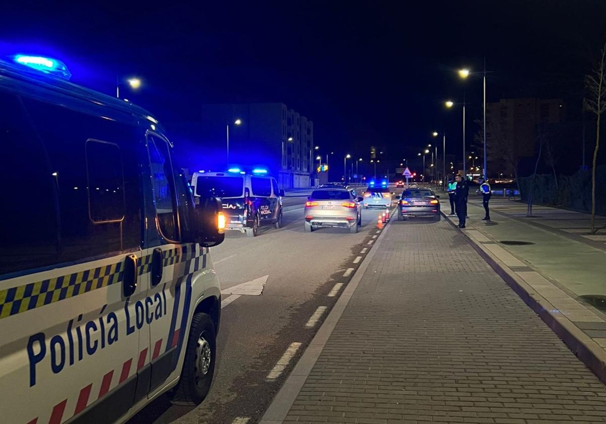 Detenido en Aranda por agredir a los agentes tras triplicar la tasa de alcoholemia
