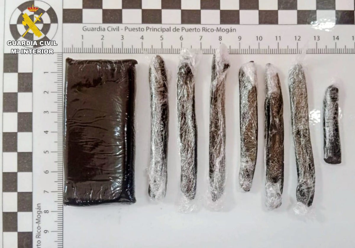 La Guardia Civil desarticula un punto de tráfico de drogas tras la detención de una persona en Arguineguín