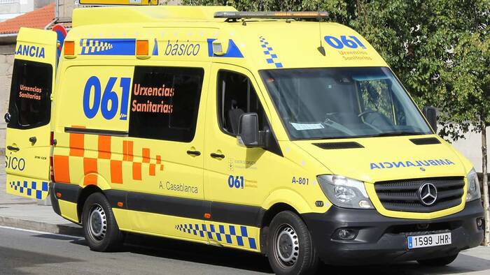 Explosión de bombona de gas en Marín deja dos heridos: servicios de emergencia actúan con rapidez