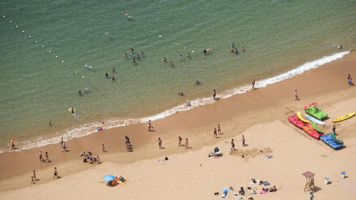 Playa de Las Teresitas.