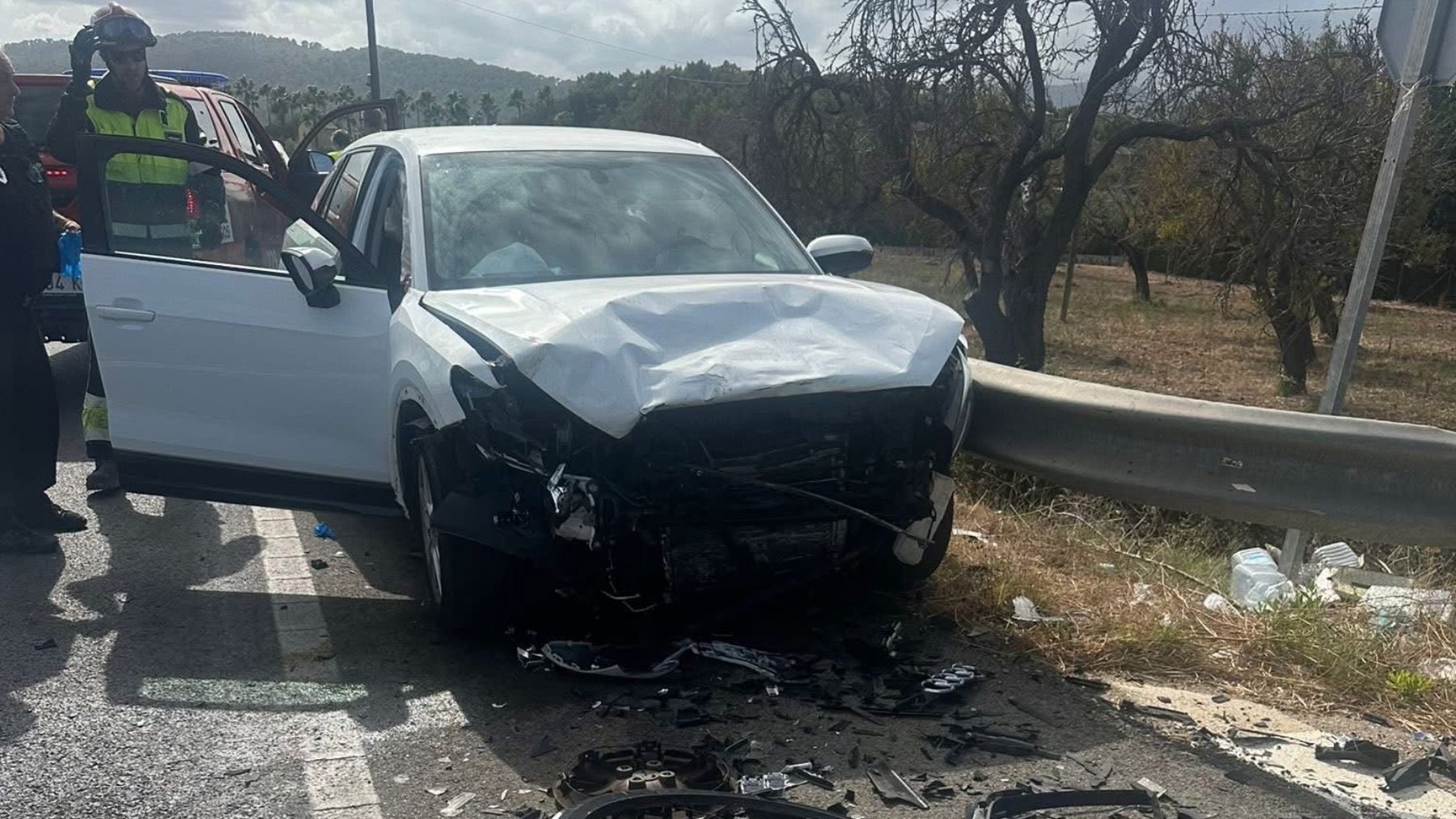 Grave accidente de tráfico en Alcúdia deja varios heridos de consideración