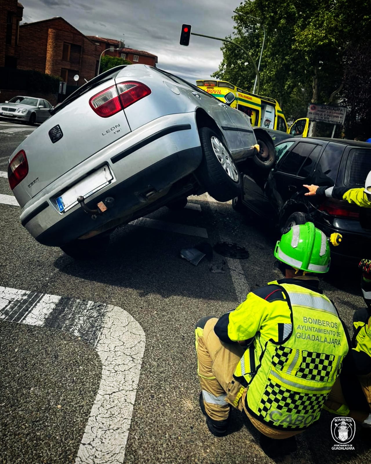 No fue nada para lo que pudo haber pasado con este accidente en Guadalajara