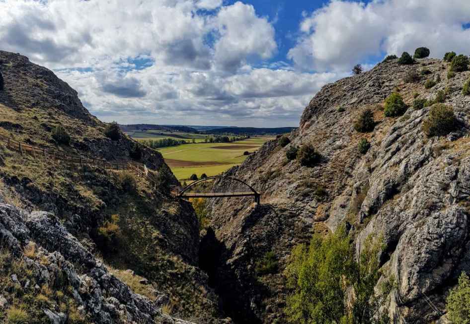 Mujer herida en vía ferrata de Espeja de San Marcelino es rescatada por bomberos de Soria