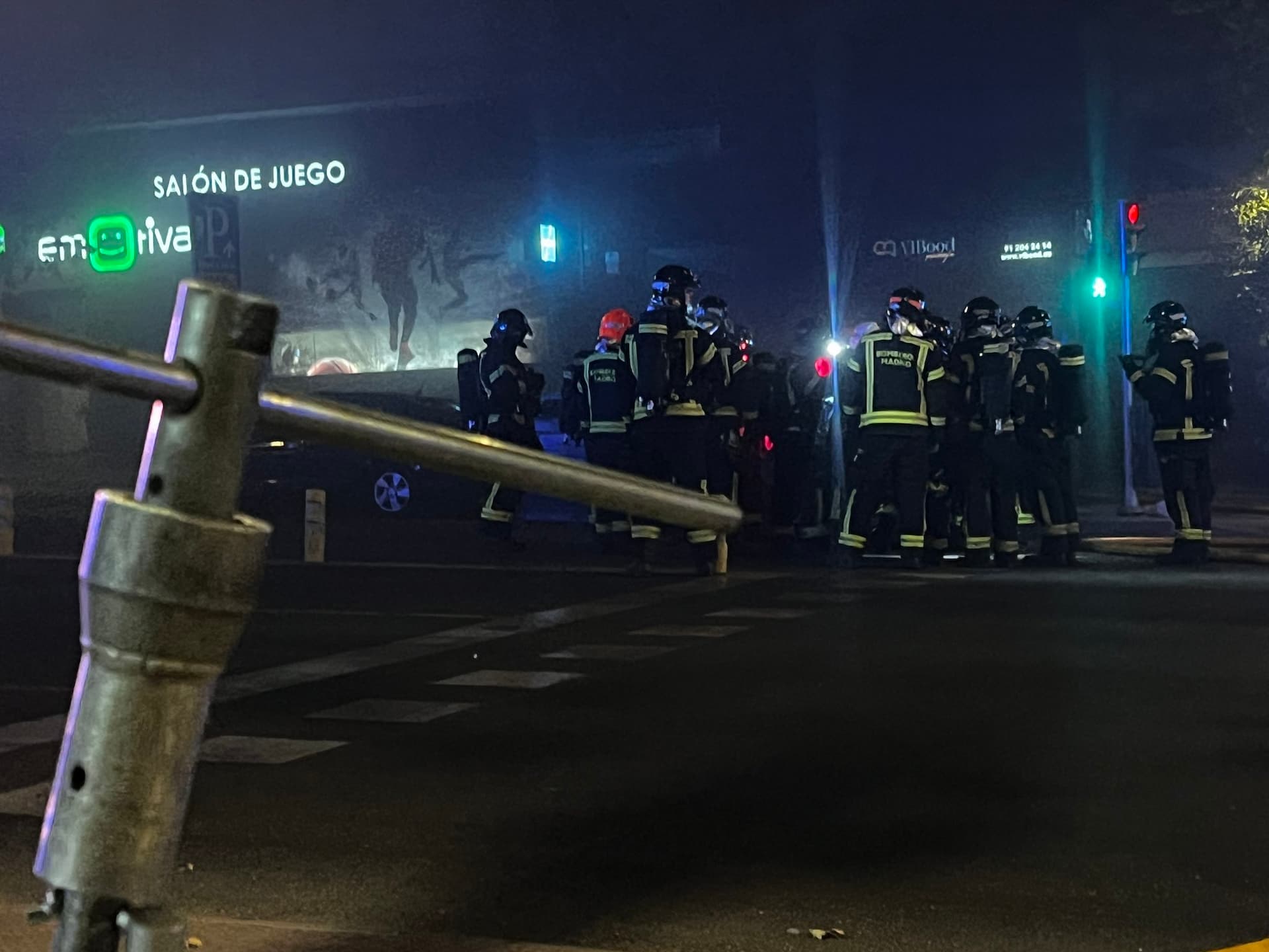 Segundo incendio de un vehículo en un garaje de Madrid en tres días