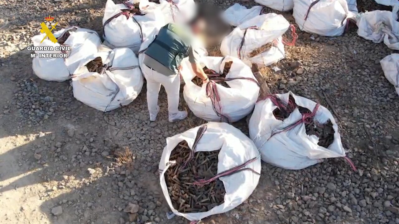 Se hacían pasar por operarios de obras para robar veinte toneladas de material ferroviario en Huelva