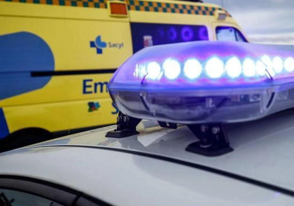 Una ciclista resulta herida tras colisión con un coche en Burgos