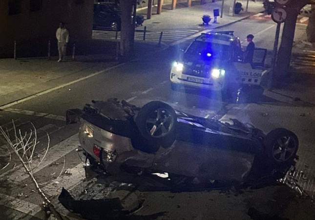 Accidente de coche en Castellar del Vallès deja varios heridos, uno de ellos grave