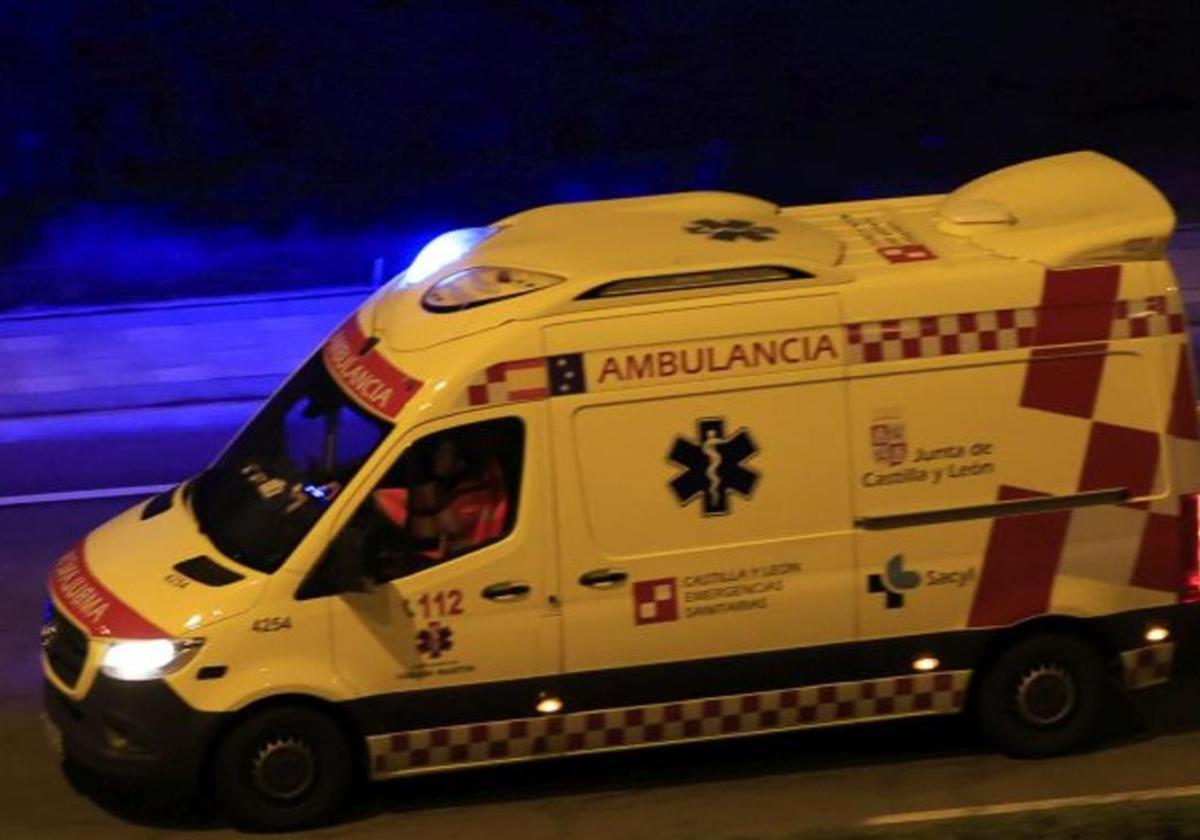 Herido en Burgos tras salirse de la vía y quedar su coche atrapado entre zarzas