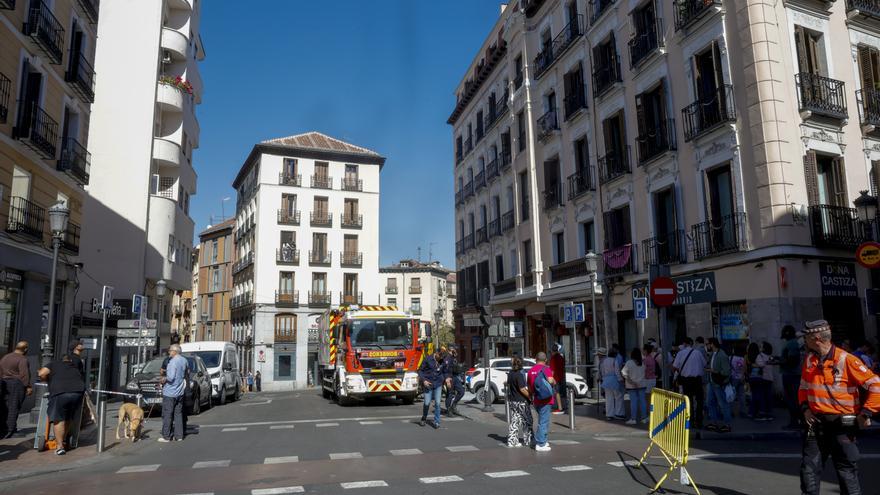 Derrumbe en Madrid deja tres heridos y cuatro desaparecidos en edificio en obras