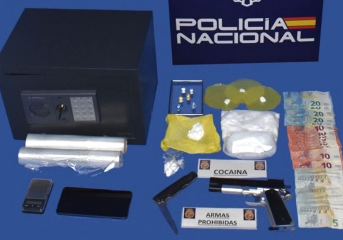 Dos detenidos en Burgos por traficar con cocaína y pillar a uno en una venta