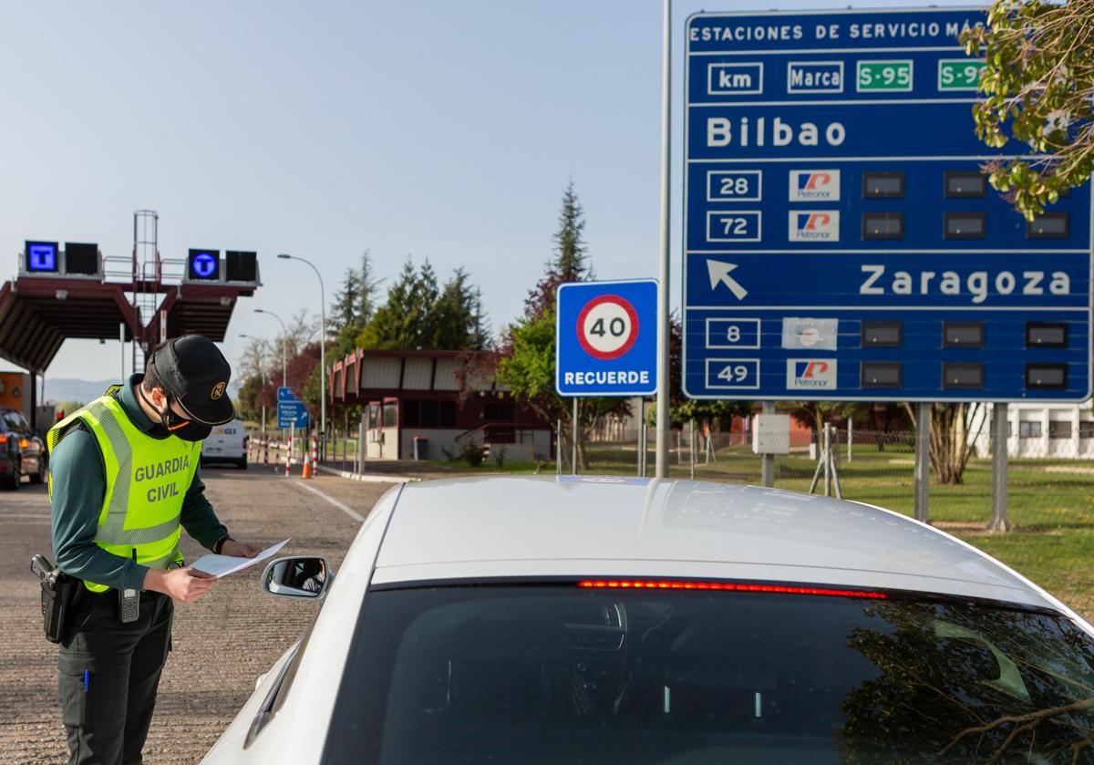 Detenido un kamikaze tras recorrer más de 40 kilómetros en dirección contraria en la AP-68