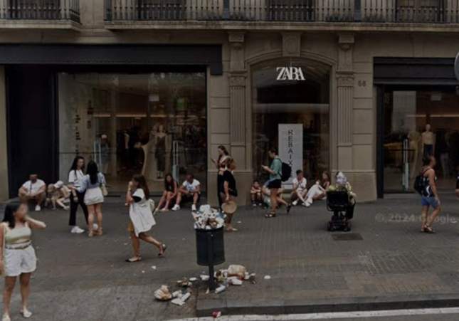 Zara carrer pelai bcn