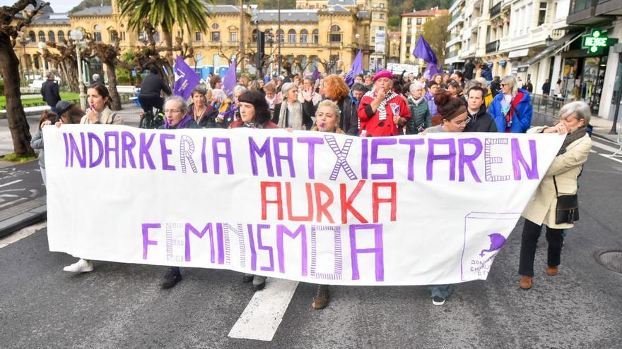 Detenido en Donostia un hombre por violencia de género