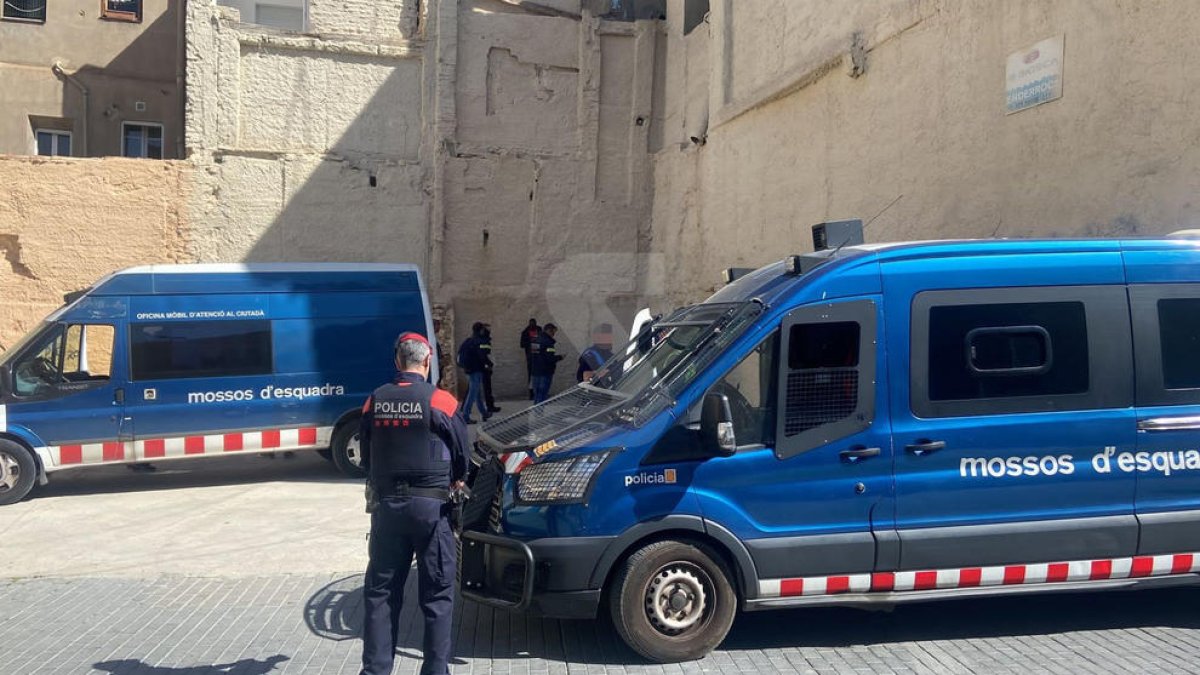 Dos detenidos por un robo con violencia en el centro histórico de Lleida