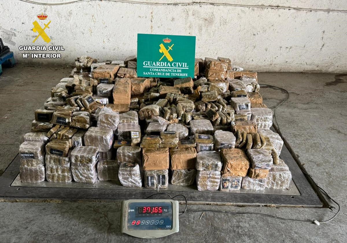 Detenidos dos individuos por tráfico de drogas en Granadilla de Abona